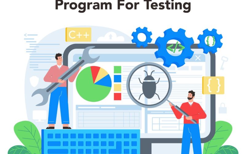 Image of program testing